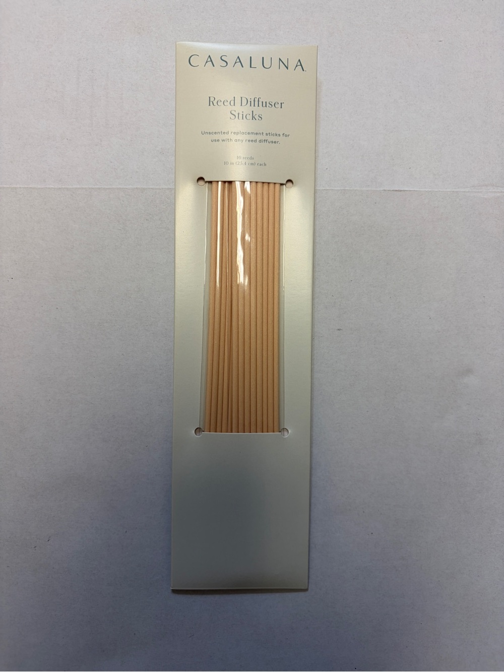 Casaluna Reed Diffuser Replacement Sticks Unscented 16 Reeds 10” New
